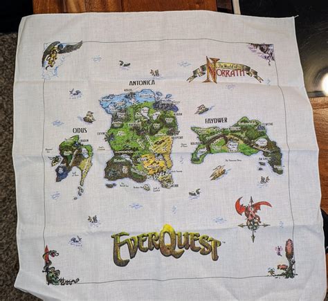 Everquest Cloth Map 